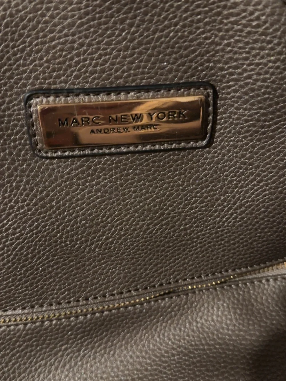 Marc New York Metallic Gray Mini Backpack